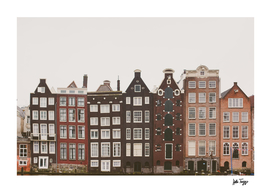 Amsterdam Crooked Houses