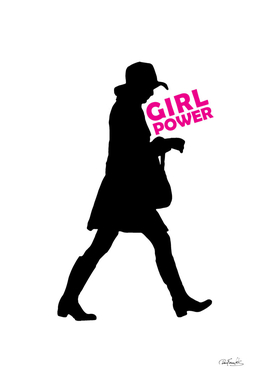 Girl Power Concept Illustration