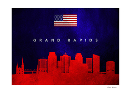 Grand Rapids Michigan Skyline