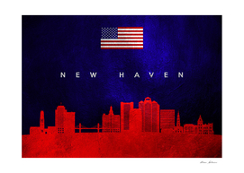 New Haven Connecticut Skyline