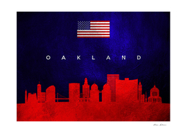 Oakland California Skyline