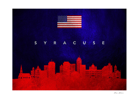 Syracuse New York Skyline