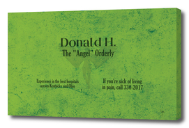 Donald's Business Card
