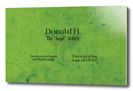 Donald's Business Card