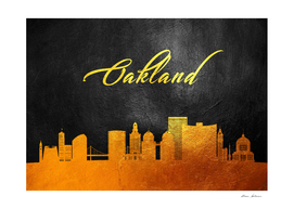 Oakland California Gold Skyline
