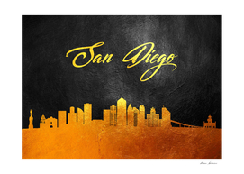 San Diego California Gold Skyline