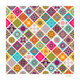 mandala shaded pattern