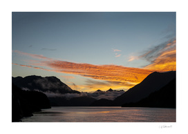 Doubtful Sound Dawn, New Zealand