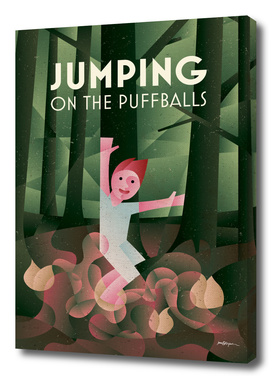 JUMPING ON THE PUFFBALLS