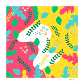 ABSTRACT FLORAL PATTERN