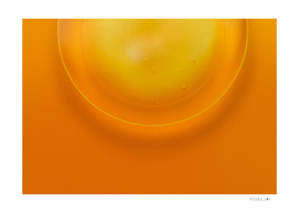 Abstract background of yellow color and circle shape