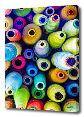 Colored yarn