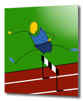 athletes art illustration