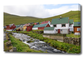Colourful houses in Faroe Islands