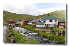 Colourful houses in Faroe Islands