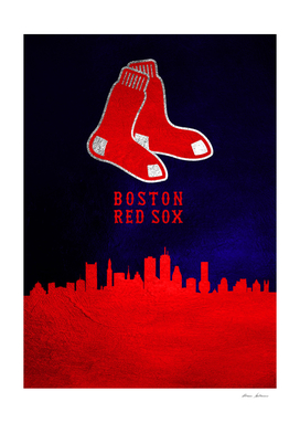 Boston Red Sox Skyline