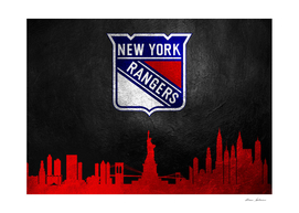 New York Rangers Skyline