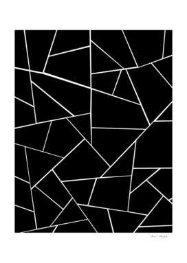 Black White Geometric Glam #3 #geo #decor #art