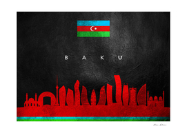 Baku Azerbaijan Skyline 2