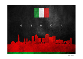 Genoa Italy Skyline