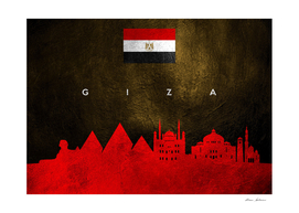 Giza Egypt Skyline