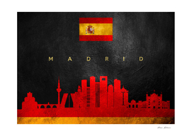 Madrid Spain Skyline