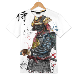 Samurai watercolor
