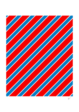 Red Blue Candy Stripes