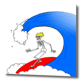 Surfing skeleton