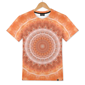 Mandala atouch of orange