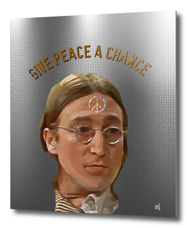 Give Peace a Chance, Portrait of John Winston Lennon