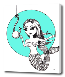 Mermaid With Pearl Bait
