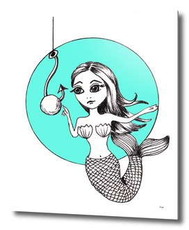 Mermaid With Pearl Bait