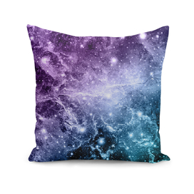Purple Teal Galaxy Nebula Dream #4 #decor #art
