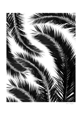 Bohemian Palms Jungle Pattern #1 #tropical #decor #art