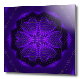 Purple Heart Mandala