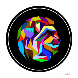 Geometric Lion