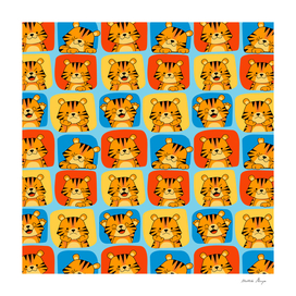 cute tiger pattern