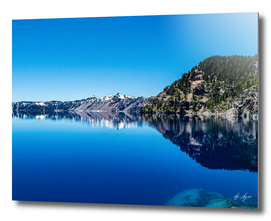 Blue Lake Rocky Mountain Reflection