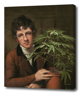 Rubens Peale with a Cannabis