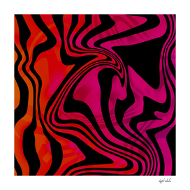Abstract Retro Wave