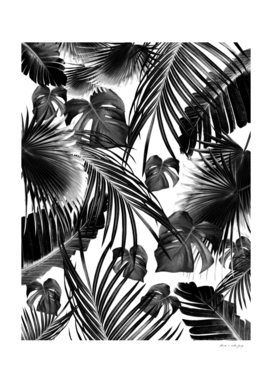 Tropical Jungle Leaves Dream #11 #tropical #decor #art