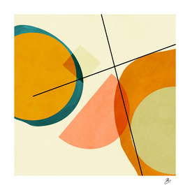 geometric shapes painting abstract II