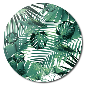 Tropical Jungle Leaves Siesta #5 #tropical #decor #art