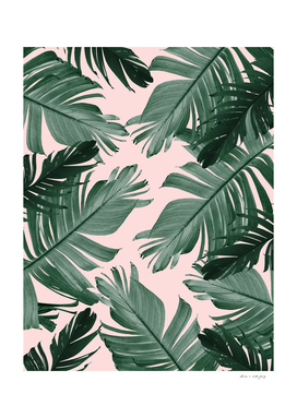Tropical Banana Leaves Pattern #2 #tropical #decor #art