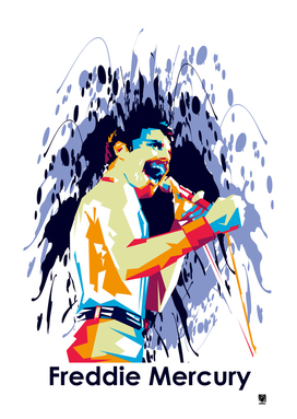Freddie Mercury Pop Art