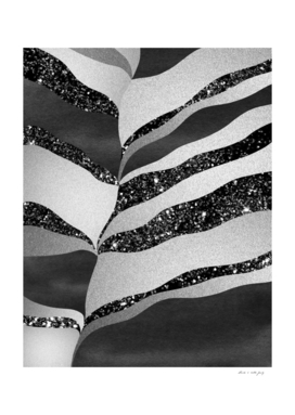 Desert Night Glam Stripes #2 #wall #decor #art