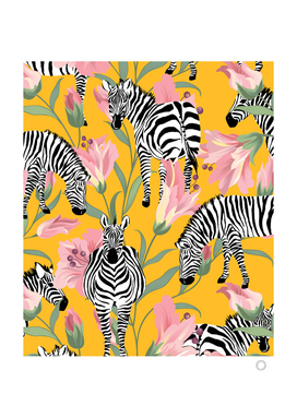 Striped For Life | Zebra Mango Forest | Modern Bohemian