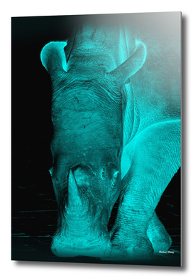 Rhino neon turquoise 6085