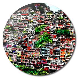 Caracas's Barrio (color)